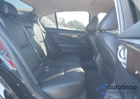 2015 Infiniti Q50 Hybrid Sport из США, поврежденный, VIN JN1AV7AP0FM790852